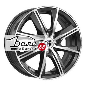 K&K Арнар (КС896) Алмаз Черный 5x114.3 7xR17 ET45 DIA67.1   купить