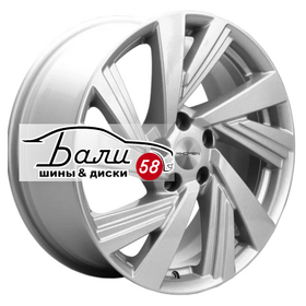 KHOMEN KHW1801 (Murano) F-Silver 5x114.3 7.5xR18 ET50 DIA66.1  купить