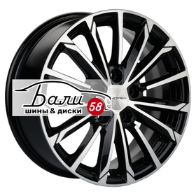 KHOMEN KHW1611 (Renault/Nissan) Black-FP 5x114.3 6.5xR16 ET50 DIA66.1  купить