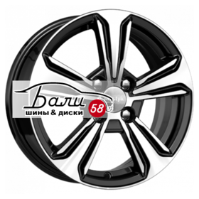 K&K КС777 Алмаз Черный 4x100 6xR15 ET46 DIA54.1  купить