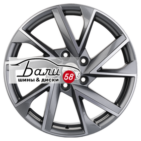KHOMEN KHW1714 (CX-5/i40/X-Trail) Gray-FP 5x114.3 7xR17 ET45 DIA67.1  купить