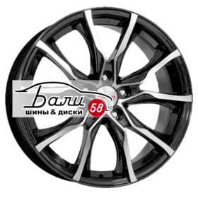 K&K Твист (КС697М) Алмаз Черный 5x120 7.5xR17 ET43 DIA72.6  купить