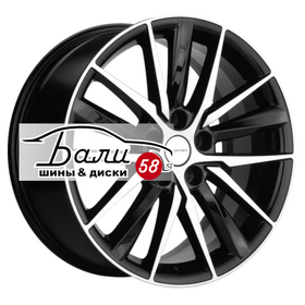 KHOMEN KHW1807 (A6/Q5) Black-FP 5x112 8xR18 ET39 DIA66.6  купить