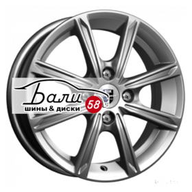 K&K Флэш (КС710) Дарк Платинум 4x100 5xR13 ET45 DIA67.1   купить