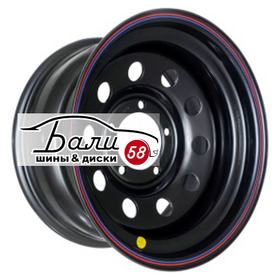 OFF-ROAD WHEELS УАЗ (треуг. мелкий) Черный 5x139.7 7xR16 ET-19 DIA110  купить
