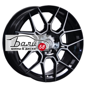 LS wheels 1265 BKF 5x114.3 8xR18 ET45 DIA67.1 конус купить