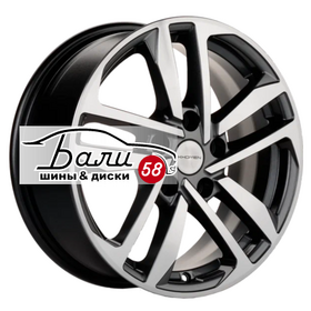 KHOMEN KHW1612 (Polo) Gray-FP 5x100 6.5xR16 ET39 DIA57.1  купить