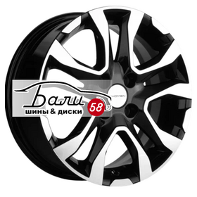 KHOMEN KHW1503 (Lada Granta) Black-FP 4x98 6xR15 ET36 DIA58.5  купить