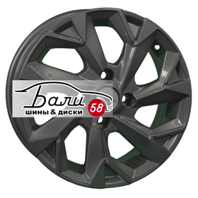 KHOMEN KHW1402 Gray 4x100 5.5xR14 ET38 DIA67.1  купить