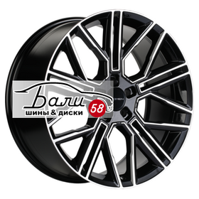 KHOMEN KHW2101 (E-tron) Black-FP 5x112 9.5xR21 ET36 DIA66.6  купить