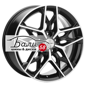 KHOMEN KHW1709 (Kia K5) Black-FP 5x114.3 7xR17 ET48 DIA67.1  купить