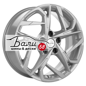KHOMEN KHW1716 (Jac/Москвич 3) F-Silver 5x108 7xR17 ET40 DIA54.1  купить
