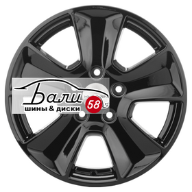 KHOMEN KHW1601 (Renault/Nissan) Black 5x114.3 6.5xR16 ET50 DIA66.1  купить