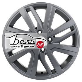 KHOMEN KHW1609 (Rio II/Solaris II) Gray 4x100 6xR16 ET46 DIA54.1  купить