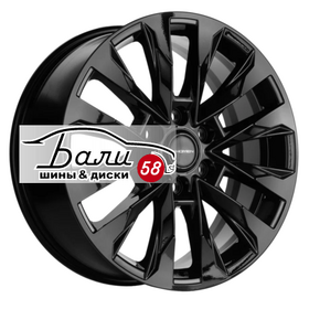KHOMEN KHW2010 (Tank 300/500) Black 6x139.7 8xR20 ET36 DIA100.1  купить