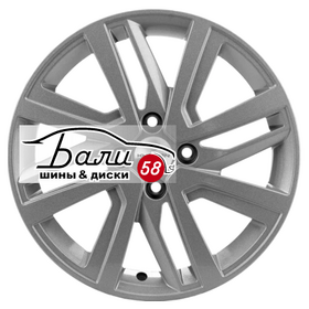 KHOMEN KHW1609 (XRay) F-Silver 4x100 6xR16 ET41 DIA60.1  купить