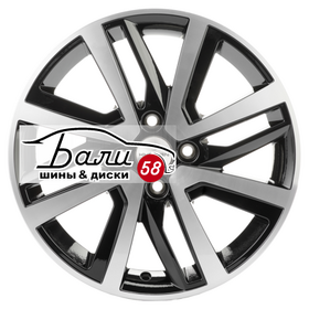 KHOMEN KHW1609 (Stepway) Black-FP 4x100 6xR16 ET37 DIA60.1  купить