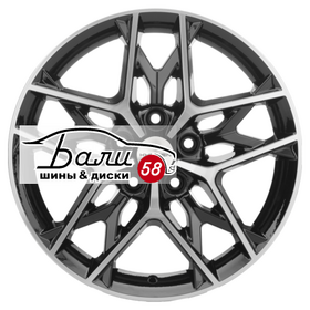 KHOMEN KHW1709 (CX-5/Seltos/Optima) Black-FP 5x114.3 7xR17 ET50 DIA67.1  купить