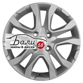 KHOMEN KHW1503 (Rio/Solaris) F-Silver 4x100 6xR15 ET46 DIA54.1  купить
