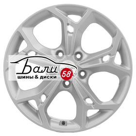 KHOMEN KHW1702 (Jolion) F-Silver 5x114.3 7xR17 ET37 DIA66.5 конус купить