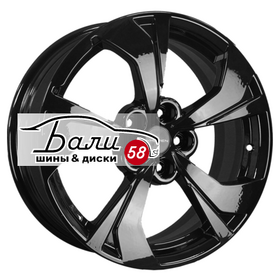 KHOMEN KHW1724 (Jolion) Black 5x114.3 7xR17 ET37 DIA66.5  купить