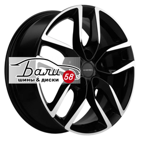 KHOMEN KHW1708 (Chery Tiggo 7pro) Black-FP 5x108 6.5xR17 ET33 DIA60.1  купить