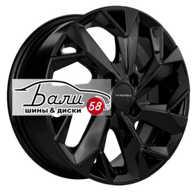 KHOMEN KHW1508 (Rio/Solaris) Black 4x100 6xR15 ET46 DIA54.1  купить