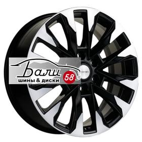 KHOMEN KHW2010 (Chevrolet Tahoe) Black-FP 6x139.7 8xR20 ET28 DIA78.1  купить