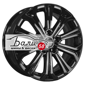 KHOMEN KHW1610 (Focus) Black 5x108 6.5xR16 ET50 DIA63.3  купить