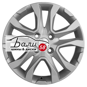 KHOMEN KHW1503 (Vesta) F-Silver 4x100 6xR15 ET50 DIA60.1  купить