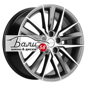 KHOMEN KHW1807 (A6/Q5) Gray-FP 5x112 8xR18 ET39 DIA66.6  купить