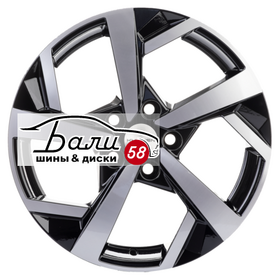 KHOMEN KHW1712 (Qashqai) Black-FP 5x114.3 7xR17 ET40 DIA66.1  купить