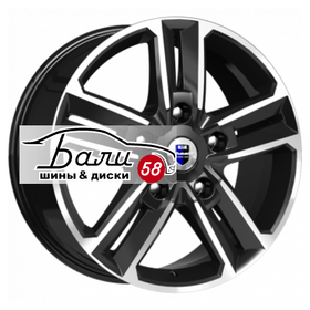 K&K Backfire (КС763M) Алмаз Черный 5x114.3 8xR18 ET50 DIA67.1  купить