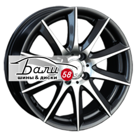 LS wheels 286 BKF 4x100 7xR16 ET40 DIA73.1  купить