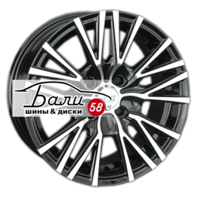 LS wheels 568 BKF 5x114.3 7xR16 ET40 DIA73.1  купить