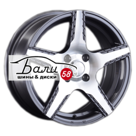 LS wheels 888 GMF 4x100 6.5xR15 ET40 DIA60.1 конус купить