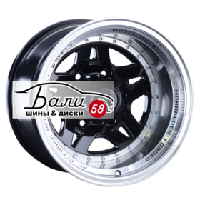 LS wheels 878 BKL 6x139.7 10xR15 ET-44 DIA106.1 Колпак+лого купить