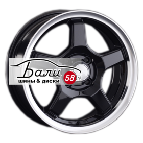 LS wheels 816 BKL 4x100 7xR16 ET45 DIA60.1  купить