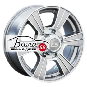 LS wheels 160 SF 5x139.7 7xR16 ET35 DIA98.5 Колпак+лого купить