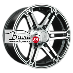 LS wheels 473 BKF 6x139.7 8xR17 ET25 DIA106.1 Колпак+лого купить