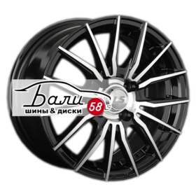 LS wheels 791 BKF 5x100 6.5xR15 ET38 DIA73.1 конус купить