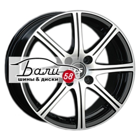 LS wheels H3001 BKF 4x100 6xR15 ET45 DIA73.1  купить