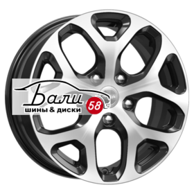 K&K КС869 Алмаз Черный 5x112 6.5xR16 ET46 DIA57.1  купить