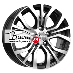 K&K КС736 Алмаз Черный 5x114.3 6.5xR16 ET45 DIA60.1  купить