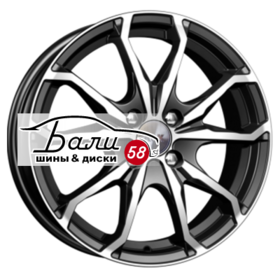 K&K Brent (КС733) Алмаз Черный 4x98 6xR16 ET35 DIA58.5  купить