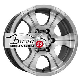 K&K Байконур (КС465) Дарк Платинум 6x139.7 8xR16 DIA110.1   купить