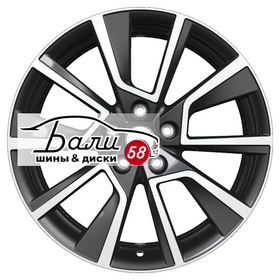 KHOMEN KHW1802 (Outlander) Black-FP 5x114.3 7xR18 ET38 DIA67.1  купить