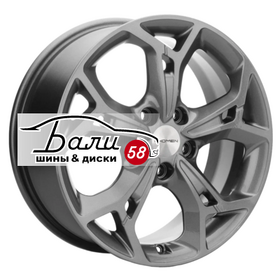 KHOMEN KHW1702 (Qashqai) Gray 5x114.3 7xR17 ET40 DIA66.1  купить