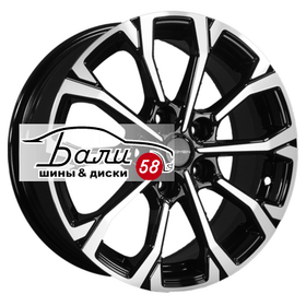 KHOMEN KHW1605 (Renault/Nissan) Black-FP 5x114.3 6.5xR16 ET50 DIA66.1  купить