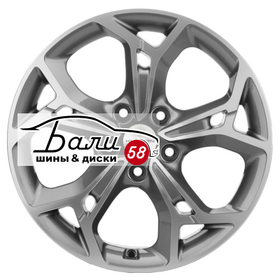 KHOMEN KHW1702 (Qashqai) Gray-FP 5x114.3 7xR17 ET40 DIA66.1  купить